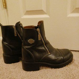 Black Harley-Davidson Boots 7.5